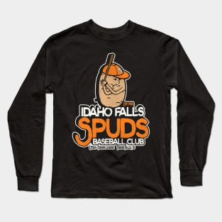 Defunct Idaho Falls Spuds Baseball Team Long Sleeve T-Shirt